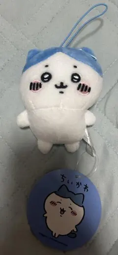 ちいかわ　ハチワレがいっぱいマスコット　ほめられリボン