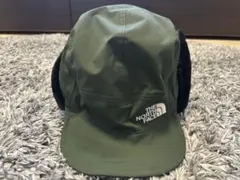 THE NORTH FACE 耳あて付き帽子 オリーブグリーン