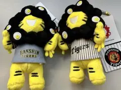 ミャクミャク×タイガース　カラビナ付きマスコット　2点セット