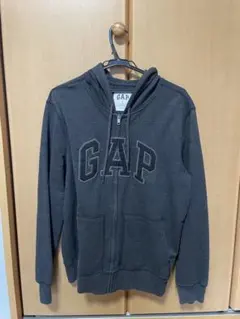 GAP ダークグレー フルジップパーカー L