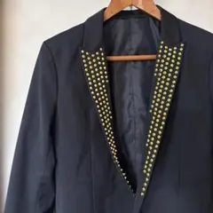 NOID BLACK ジャケット. TRピークドラペルスタッズ1B-JKT