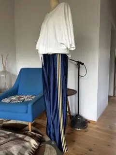 ビンテージ　ジャージパンツ　ラインパンツ