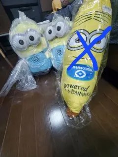 【新品】ミニオン赤いほっぺギガジャンボぬいぐるみ