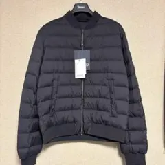 【新品】ヘルノ MA-1 フライトダウン ボンバージャケット ブラック50