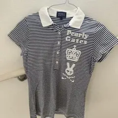PEARLY GATES ボーダーポロシャツ