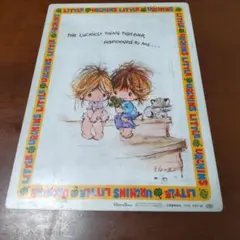 LITTLE URCHINS リトルアーチンズ　昭和　下敷き