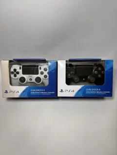 DUALSHOCK 4 ワイヤレスコントローラー 2個セット　ブラック　ホワイト