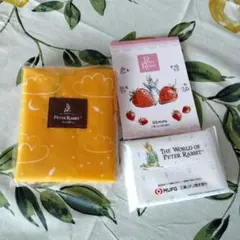 【未開封】Peter Rabbit エコバッグ メモ帳 ポケットティッシュ