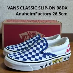 バンズ アナハイム 26 チェッカースリッポン 2026年最新】vans スリッポン アナハイム チェッカーの人気アイテム