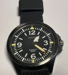 【レア】SEIKO SRP029K1 （海外モデル）自動巻き時計 ブラック