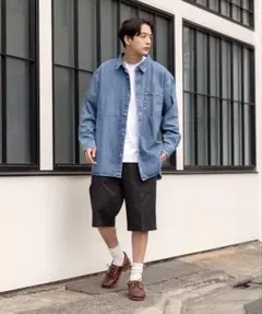 ま*ー様 Dickies ディッキーズ 極太 ワイドショーツ ハーフパンツ W4