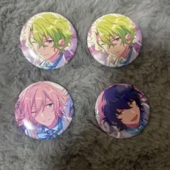 あんスタ 旧fine缶バッジ 青葉つむぎ/天祥院英智/巴日和 4つセット