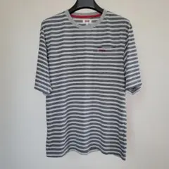 EDWIN エドウィン　ストライプ柄 ルームウェア　Tシャツ　メンズ L