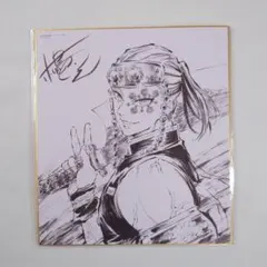 【未開封】鬼滅の刃 遊郭編　DVD Blu-ray 特典　宇髄天元　色紙