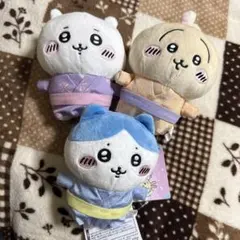 ちいかわ　はちわれ　うさぎ　浴衣ぬいぐるみ