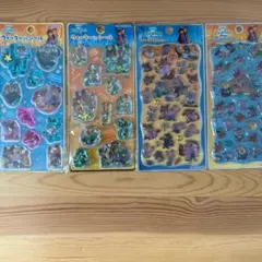 正規品 ズートピア2 プチドロップステッカー ウォーターinシール4枚セット4種