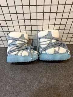 YELLO SHORT BOOTS水色 【完売品】のサムネイル