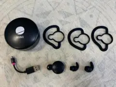 【電源確認済】BONX GRIP イヤホン　BX2-MBK4　ブラック BONX GRIP ボンクスグリップ ブラック 2個セット BX2-MBK4
