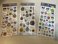 正規品・新品未使用　大人の図鑑シール たまごっち 4サイズステッカー セット