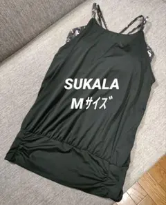 SUKALA ヨガウェア　Tシャツ　ブラトップ SUKALA】ラインプリントブラトップ(S): ヨガウェアLAVA公式