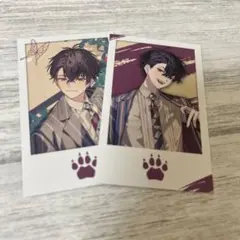 にじさんじ　佐伯イッテツ　チェキ　２枚セット