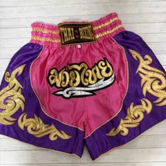 タイボクシング　THAI BOXING XL ムエタイ　ピンク　パープル
