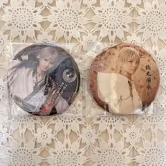 【刀ミュ】鶴丸国永 缶バッジ 2点セット