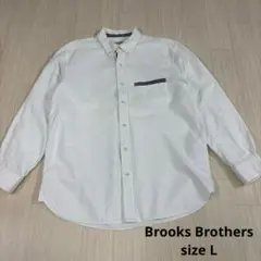 Brooks Brothers L ボタンダウンシャツ　カジュアル　コットン