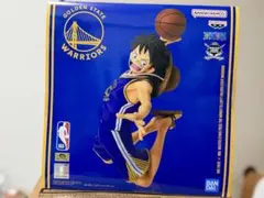 ワンピース　NBAフィギュア WARRIORS&LAKERS 2点セット ONE PIECE ×NBA MASTER STARS PIECE THE MONKEY.D.LUFFY LOS ANGELES