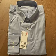 UNIQLO ファインクロスシャツ 長袖 Lのサムネイル