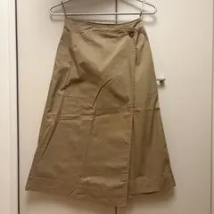ユニクロ　巻きスカート