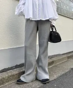 CIAOPANIC TYPY マイナス3キロ見え すっきりシルエットリブパンツ