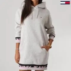 Tommy Jeans フード付きパーカー ワンピース