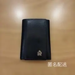 ダンヒル　キーケース　レザー　ブラック　金