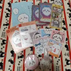 ちいかわシールなどセット