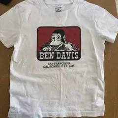 BEN DAVIS ゴリラロゴ Tシャツ ホワイトのサムネイル