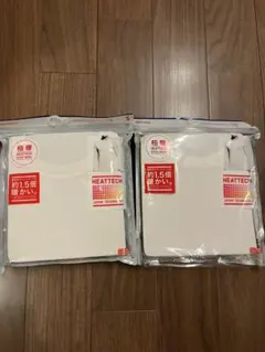2枚　UNIQLO 極暖　HEATTECH エクストラウォーム クルーネック S