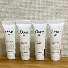 Dove SHAVING CREAM 10g 4本セットのサムネイル