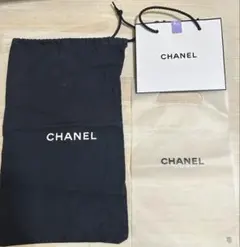CHANEL 巾着袋 2枚セット 保存袋 - メルカリ