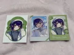 にじさんじ ウィンターデート チェキ風 チェキ 特典 ステッカー 七瀬すず菜