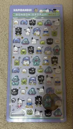 サンリオ ボンボンドロップシールminiはぴだんぶい
