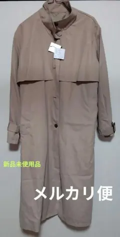 胸ヨーク付　コート　ベージュ　Mサイズ