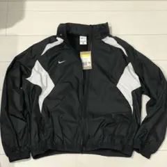 【新品】Nike ナイロンジャケット ブラック/ホワイト S