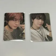 NCTDREAM mumo ペアトレカ マーク ロンジュン ヘチャン ジェミン NCTDREAM ユニット トレカ mumo ロンジュン ジェミン - メルカリ