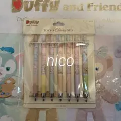 ディズニー　ダッフィーフレンズ　ウェアスマイルズグロウ　ボールペン