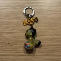 昭和レトロ 池田湖 イッシー 本皮キーホルダー 未確認生物（UMA） 恐竜