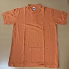 【Printstar】ポロシャツ オレンジ メンズ Lサイズのサムネイル