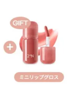 【新品未使用】2aN ミニリップグロス Summer Roseのサムネイル