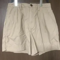 リネンコットンショートパンツ