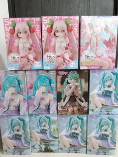 初音ミク ぬーどるストッパー フィギュア 11種セット　まとめ売り　桜ミク　朝顔 初音ミク ぬーどるストッパー フィギュア 11種セット まとめ売り 桜